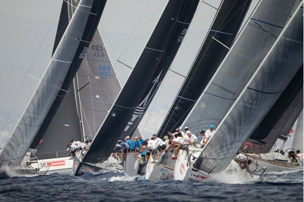 sailing boats mapfre copa del rey regatta