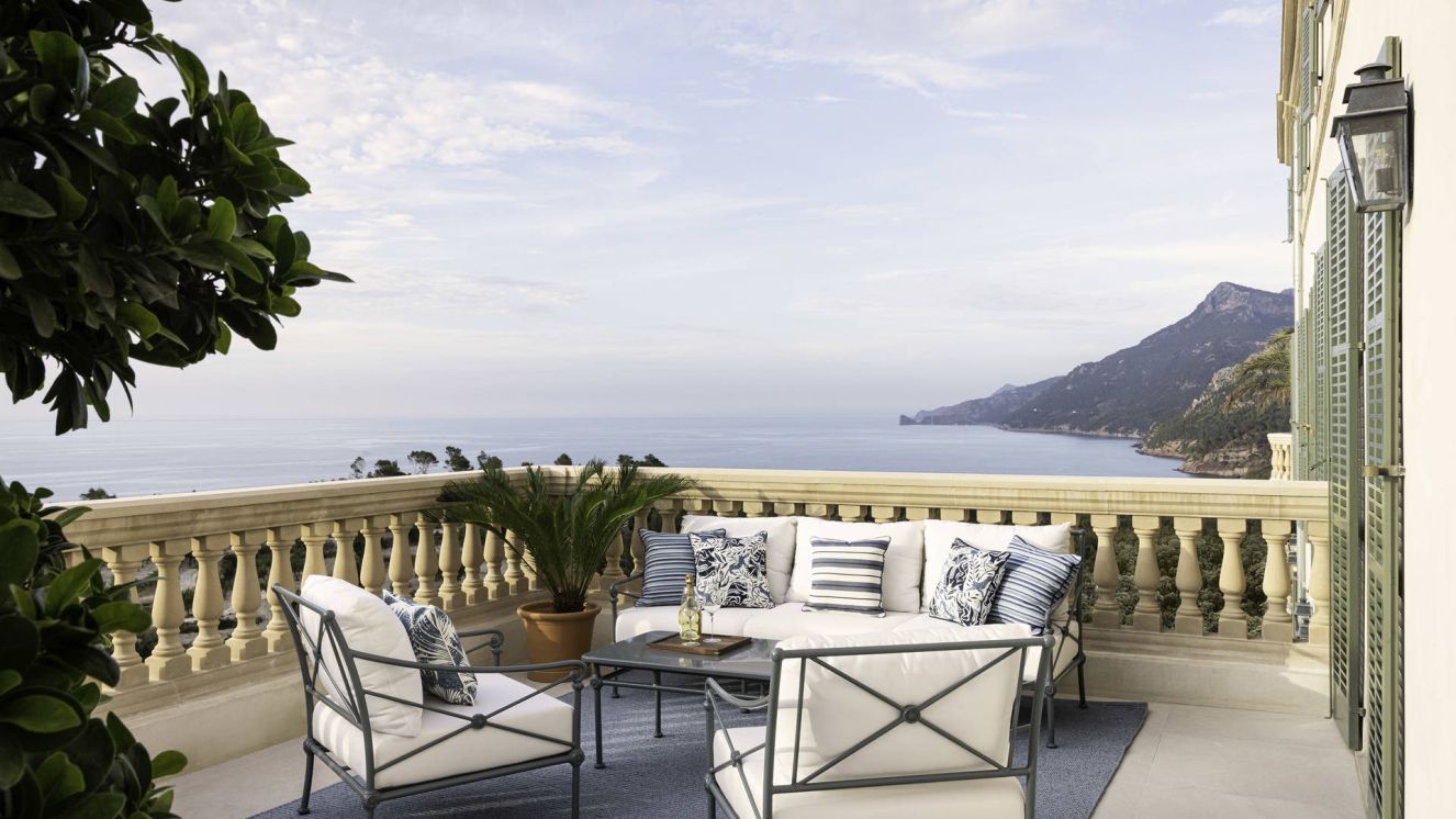 son bunyola hotel deluxe sea view room 14 terrace 1