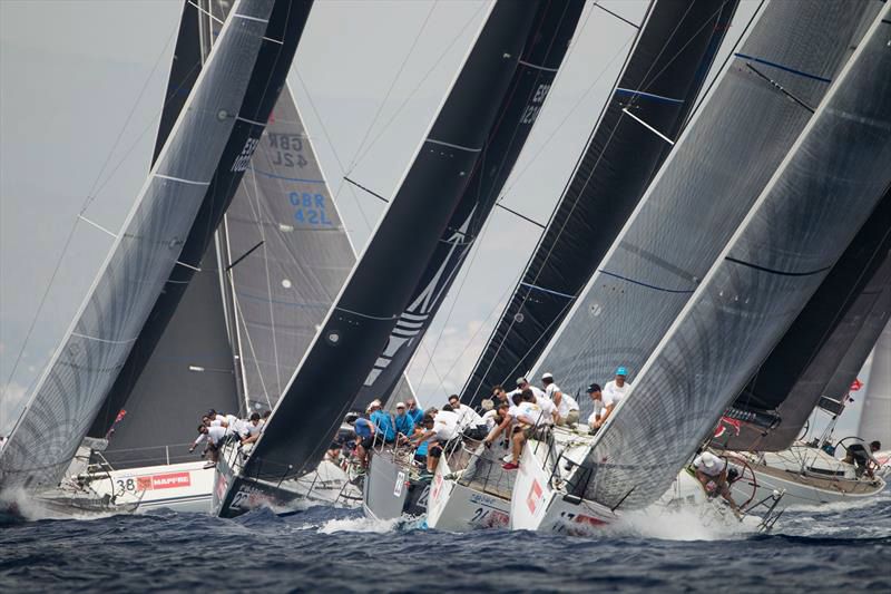 sailing boats mapfre copa del rey regatta