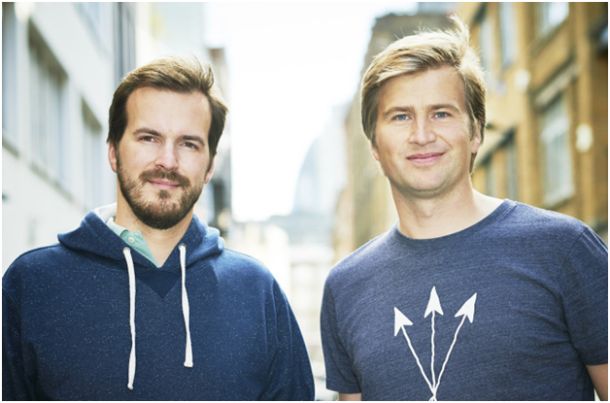 wise founders Kristo Ka%CC%88a%CC%88rmann and Taavet Hinrikus