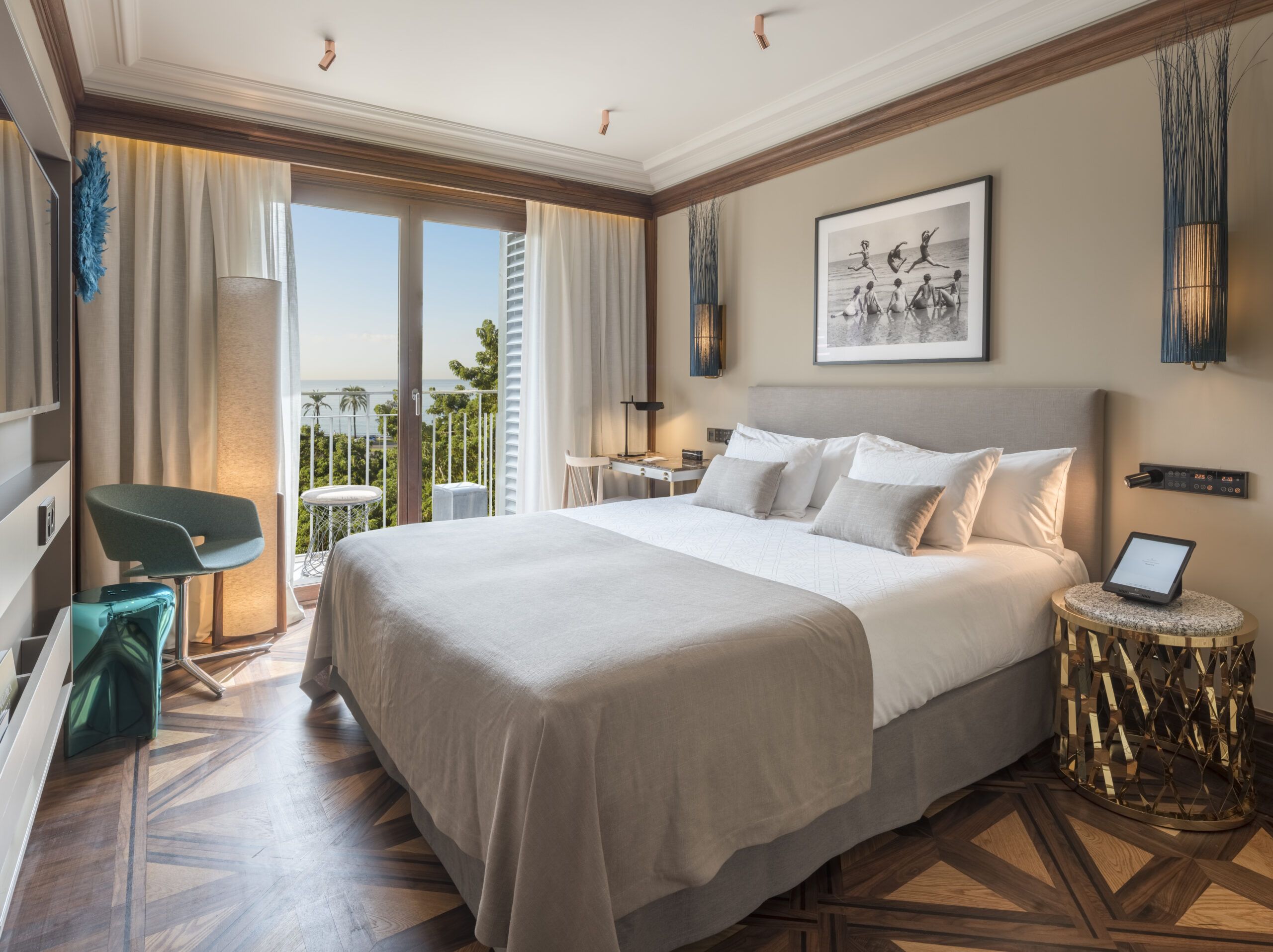 El LLorenc Parc de la Mar bedroom
