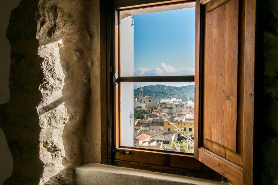 view mallorca from a window bef65171