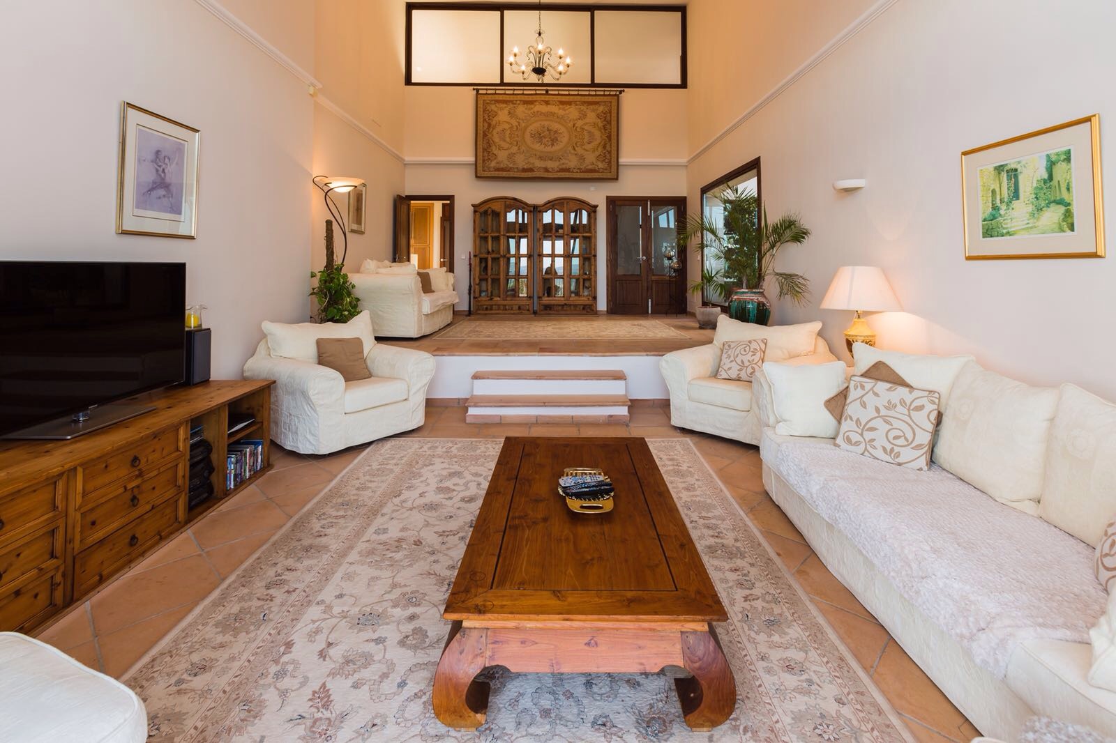 country home for sale living room