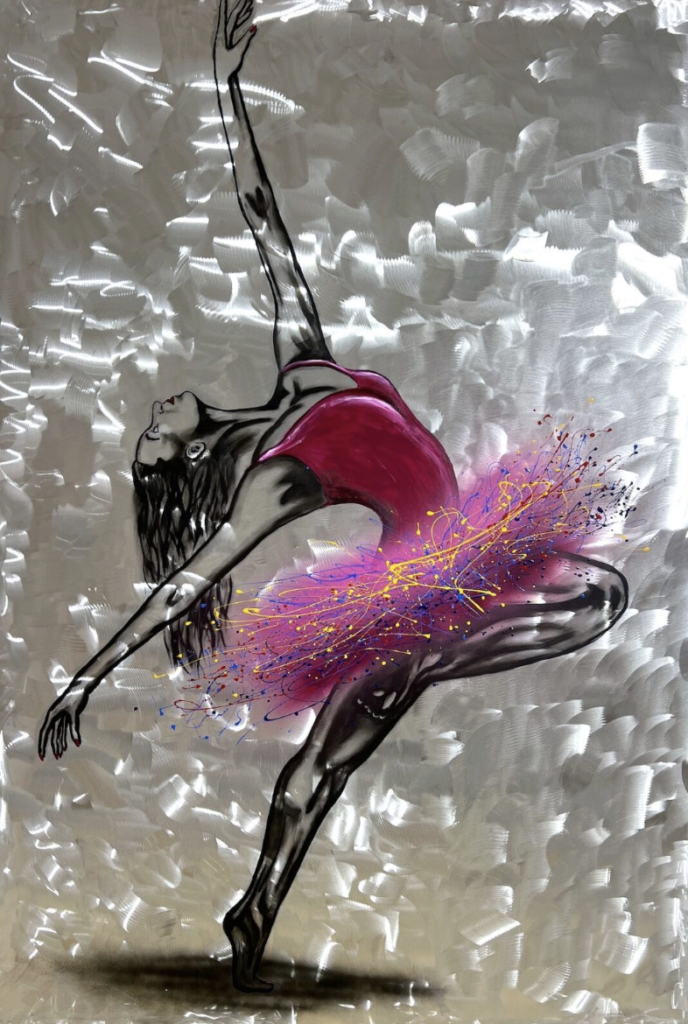 Ballerina painting Frank Krúger