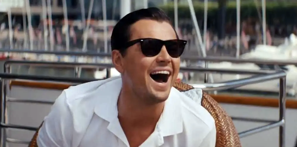 Leonardo di Caprio The Wolf of Wall Street