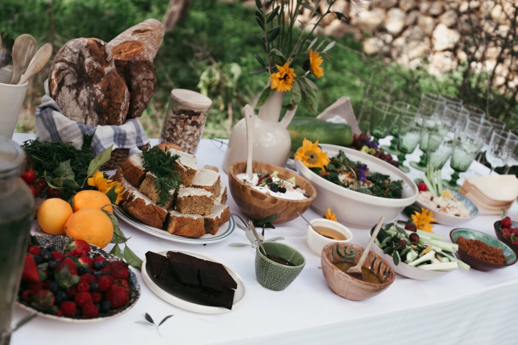 Breakfast in nature Mallorca retreat