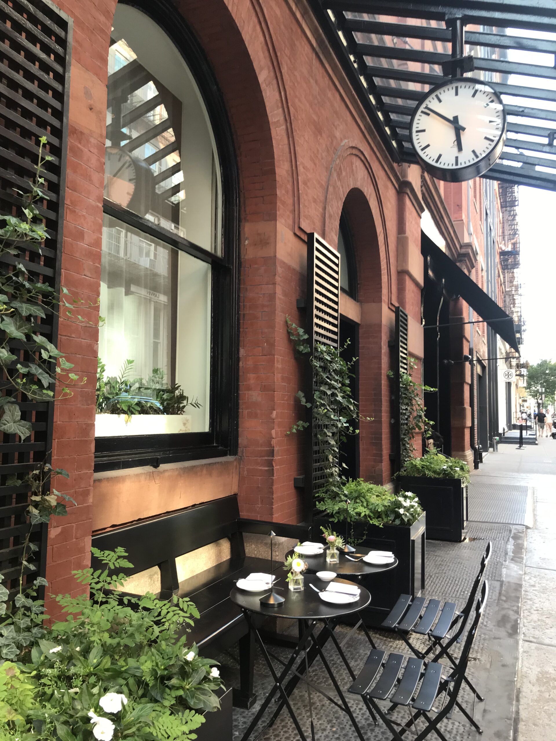 The Mercer Hotel Street level café
