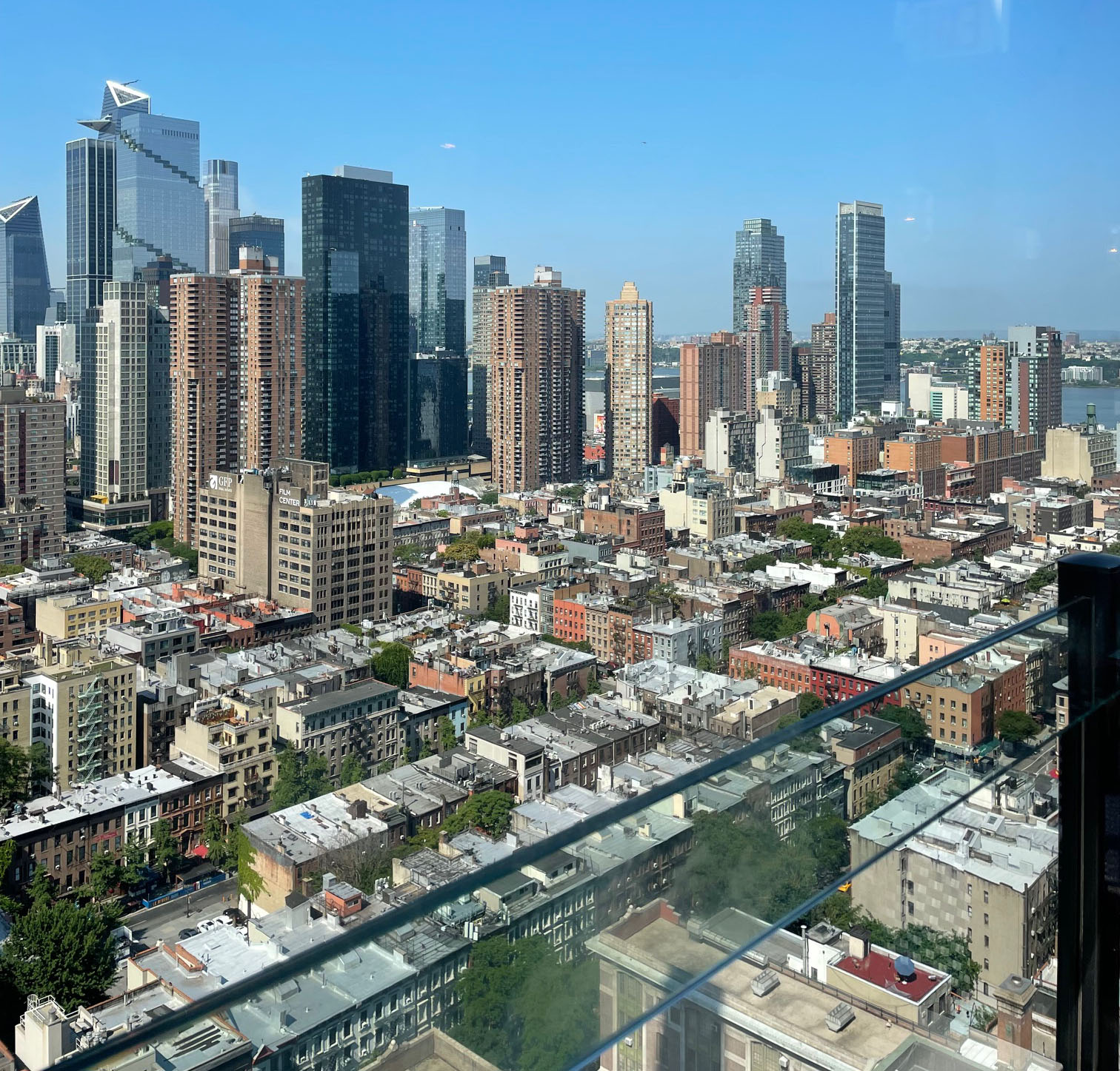 Aerial view New York