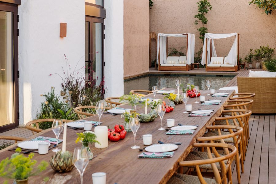 Dining Room The South Mansion by Sis Senses Ibiza