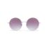 prada prada eyewear round sunglasses opaque chalk white steel gray prada collection sunglasses prada eyewear c28acca8